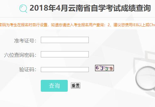 云南怒江2018年4月自考成績查詢?nèi)肟凇疽验_通】1