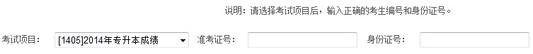 2014年寧夏專升本成績查詢?nèi)肟冢ㄒ验_通）1