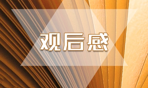 長(zhǎng)征觀(guān)后感500字