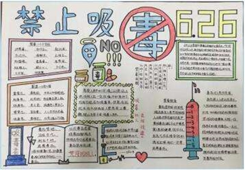 2020國際禁毒日手抄報簡單好畫_禁毒日手抄報內(nèi)容資料精選5篇